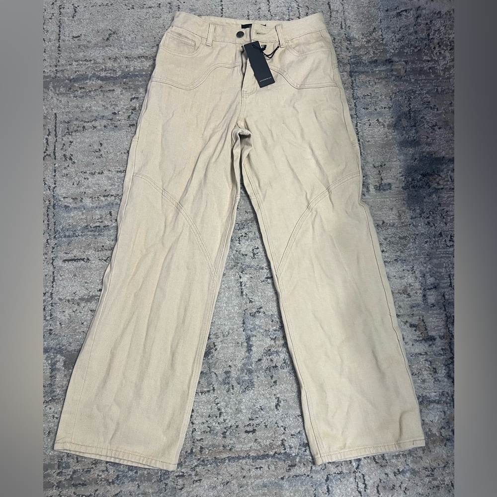 Cream pants